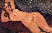 Amedeo Modigliani Nu Couche Aux Bras Leves oil painting on canvas